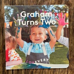Graham Turns Two Lovevery board book